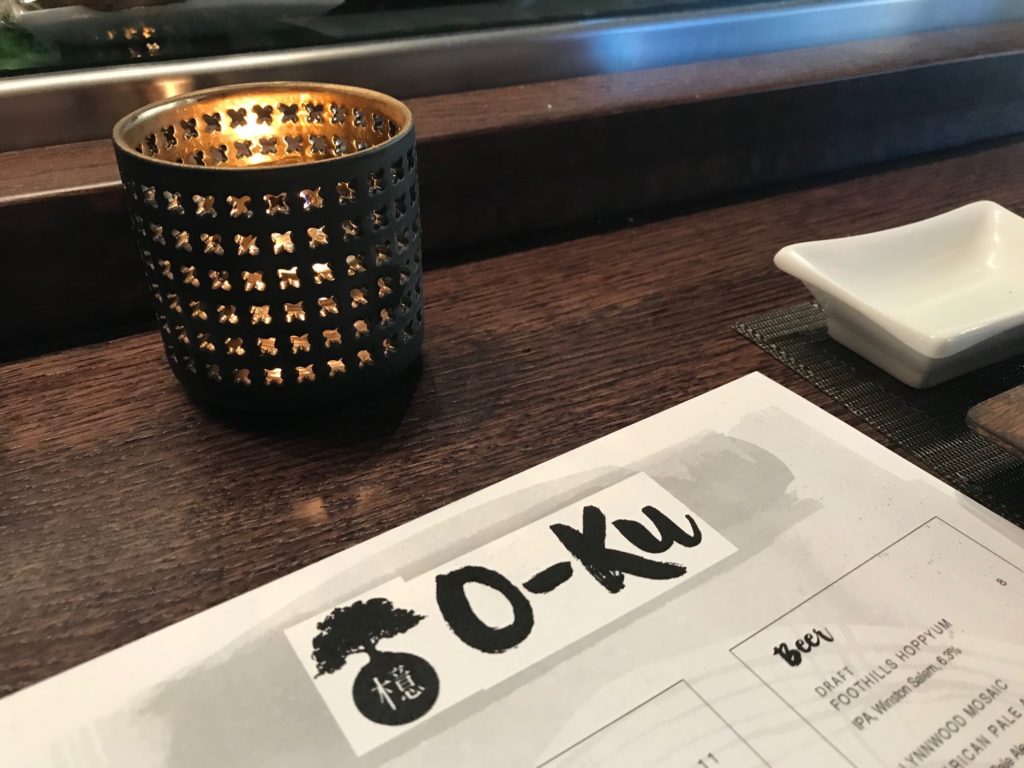 O-KU Menu